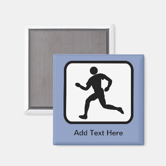  Logo Runner Magneet (Voorkant / Achterkant)