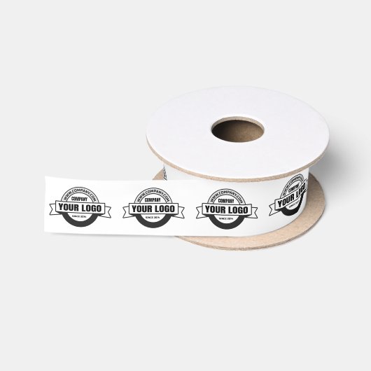 Logo satijnlint uploaden satijnen lint (Spoel)