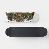 logo schimeri rasta persoonlijk skateboard (Horizontaal)