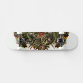 logo schimeri rasta persoonlijk skateboard (Horizontaal)