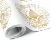 Logo Seal President Trump Vance 2025 Cadeaupapier (Rol Hoek)