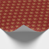 Logo Seal President Trump Vance 2025 Cadeaupapier (Hoek)