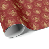 Logo Seal President Trump Vance 2025 Cadeaupapier (Rol Hoek)