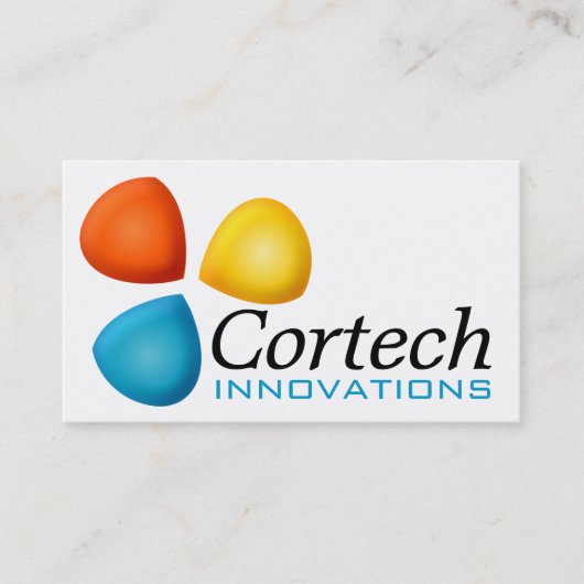 Logo - Shamrock Tri-color Visitekaartje (Voorkant)