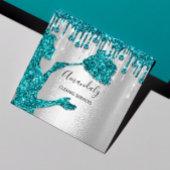 Logo Silver Diamond Maid House Cleaning Services Vierkante Visitekaartje