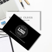 Logo Simple Black Modern Visitekaartje