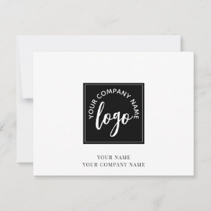 Logo Simple Note Card Notitiekaartje