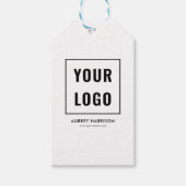 Logo Simple Professional Cadeaulabel (Voorkant)