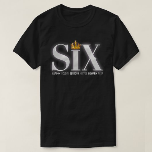 Logo SIX De muziekklassieke T-shirt (Design voorkant)