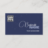 Logo Sjabloon Elegant Modern Classic Eenvoudig Bla Visitekaartje (Voorkant)