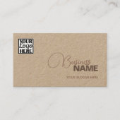 Logo Sjabloon Elegant Modern Classic Eenvoudig Bru Visitekaartje (Voorkant)