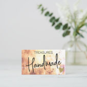 Logo Sjabloon Handgemaakte Ambachten Rainbow Distr Visitekaartje (Staand voorkant)