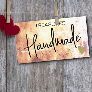 Logo Sjabloon Handgemaakte Ambachten Rainbow Distr Visitekaartje