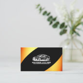 Logo Sjabloon Sinaasappel Elegant Professioneel St Visitekaartje (Staand voorkant)