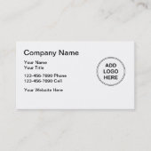 Logo Sjabloon Visitekaartje (Voorkant)