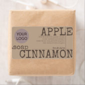 Logo Sjabloon Zeep Product Packaging Stylish Messa Etiket (Insitu)