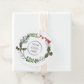 Logo Small Business Marketing Prettige feestdagen  Bedankjes Labels (In situ)