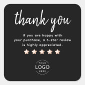 Logo Small Business Packaging Sticker (Voorkant)