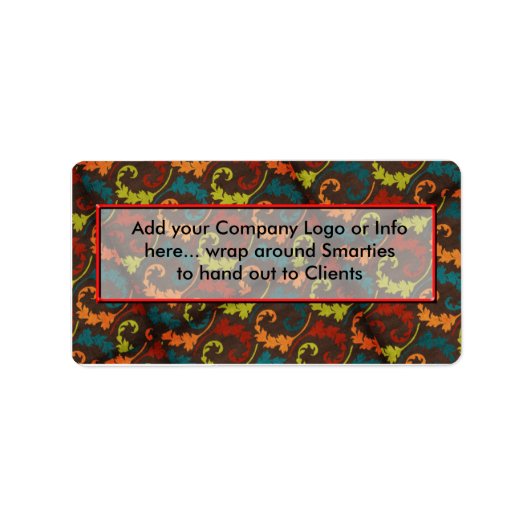Logo Smartie Snoep wrappers Labels (Voorkant)