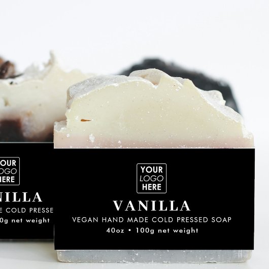 Logo Soap Belly Band Sjabloon Productlabel Wrap Uitnodigingen Wikkel