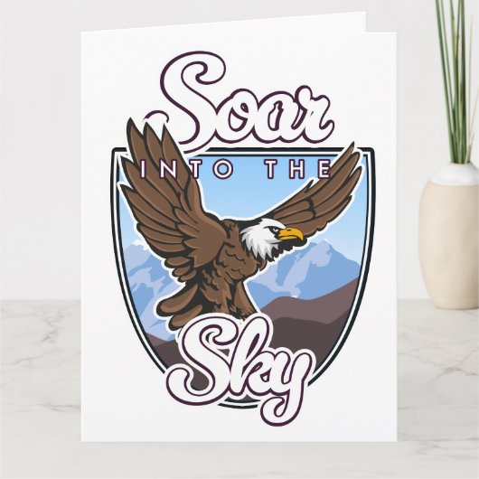 Logo 'Soar into the Sky' Kaart (Voorkant)