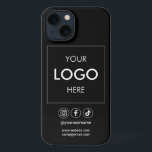 Logo Sociale Media BusinessPhone Hoesje iPhone 13 Hoesje<br><div class="desc">Voeg je logo toe.</div>