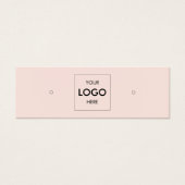 Logo sociale media die beeldscherm verdienen mini visitekaartjes (Voorkant)