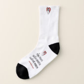Logo Socks voor vriendinnen Sokken (Links - buitenkant)