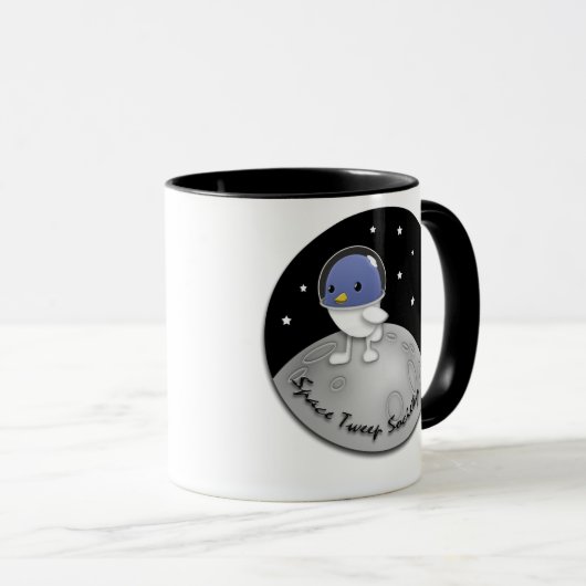 Logo Space Tweep Mok (Voorkant rechts)