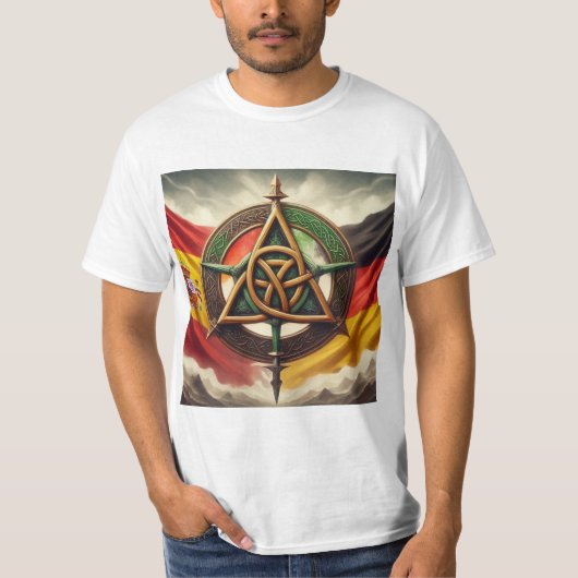 Logo Spanien entdecken T-shirt (Voorkant)