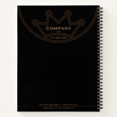 Logo spiraalvormige Notitieboek (Achterkant)