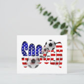 Logo-sportvlag van de Verenigde Staten Briefkaart (Staand voorkant)