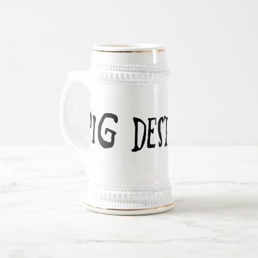 Logo stein bierpul (Voorkant links)