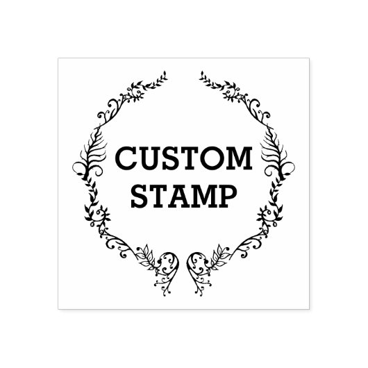 Logo stempel, Aangepaste rubberen stempel, zakelij Rubberstempel (Afrduk)