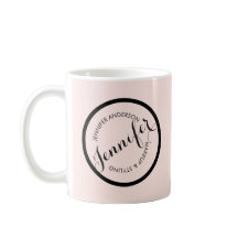 Logo Stempel Makeup en Roze