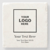 Logo Stenen Onderzetter (Voorkant)