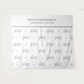 Logo Step Repeat Seminar Congres Evenement Achterg Wandkleed (Voorkant (horizontaal))