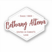 Logo Sticker (Voorkant)