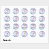 Logo Sticker Luxe Bakkerij | Verpakt met zorg (Vel)