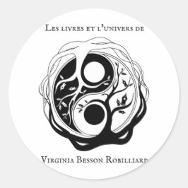 Logo-sticker Ronde Sticker