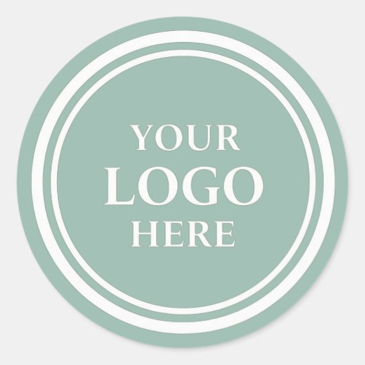 logo stickers for packaging, custom business (Voorkant)