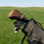 logo stijlvol met golfspeler golfheadcover (Insitu)