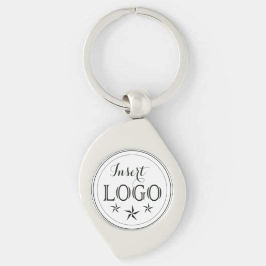 Logo Swirl Sleutelhanger voor Business Promotion (Voorkant)
