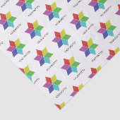 Logo Symbool Motto Company Business Promotion Tissuepapier (Detail)