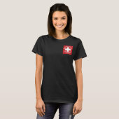 Logo-T-shirt bij vrouwen T-shirt (Voorkant volledig)