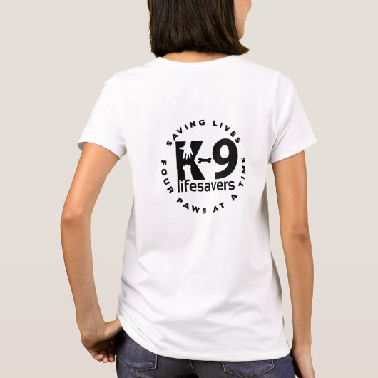 Logo T-shirt-extra kleuren beschikbaar voor vrouwe T-shirt (Achterkant)