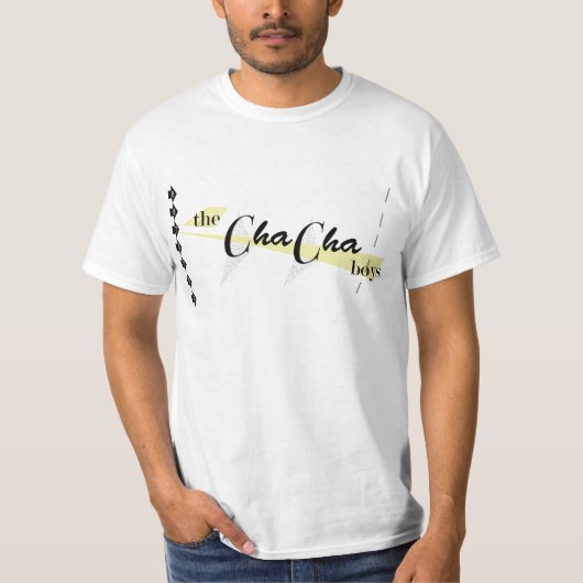 logo T-shirt met cha-cha jongens (Voorkant)
