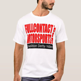 Logo t-shirt met volledige contactMotorsport