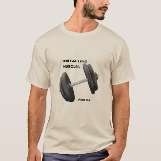 Logo T-shirt Musculatie (Voorkant)