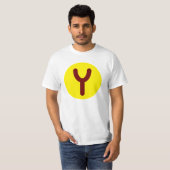 Logo T-shirt op wit (Voorkant volledig)